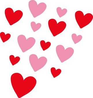 ハートマーク ハートマーク ハート,ハートマーク,プレゼント,誕生日,記念日,バレンタイン,ギフト,絵文字,母の日,シンプルのイラスト素材