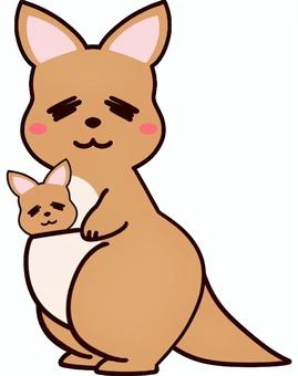Illustration, biological, animal, kangaroo, 