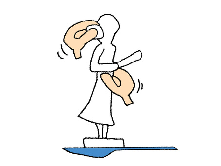 粘土細工 粘土細工,手作り,シルエット,pop調,手描き,挿絵,ワンポイント,素材,商用可,無料のイラスト素材