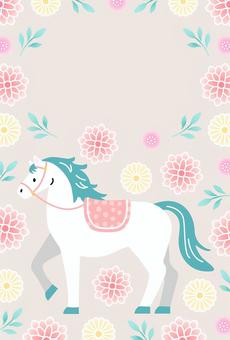 午年年賀状_11_文字なし