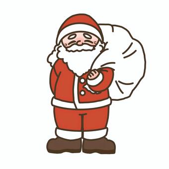 Illustration, christmas, santa claus, christmas gift, 