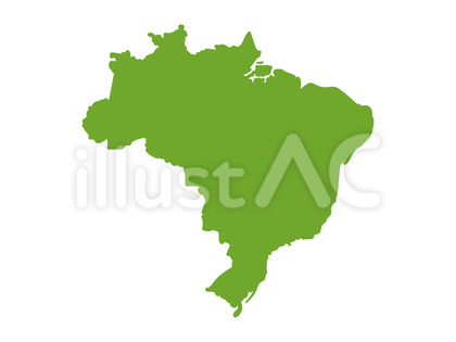 ゆるいブラジルの地図