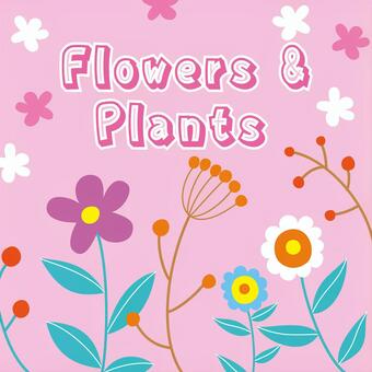 Illustration, flour, flower, plant, JPG and EPS