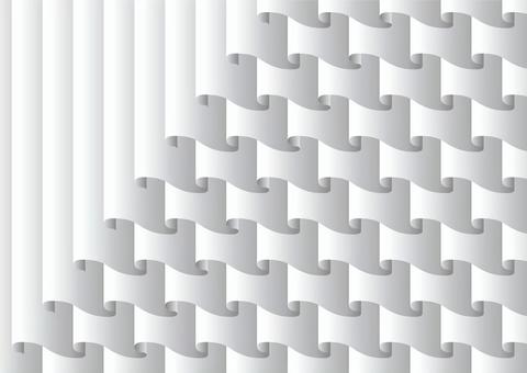 壁紙ドレープ・グレー ドレープ,波,白,グレー,カーテン,フリル,壁紙,背景,ベクター,静かのイラスト素材