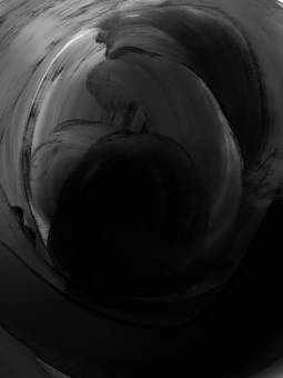 感情渦巻く荒々しい黒の縦背景　自己嫌悪 水彩,淡い,ブラック,背景,フレーム,バナー,アイキャッチ,シンプル,ポップ,かわいいのイラスト素材