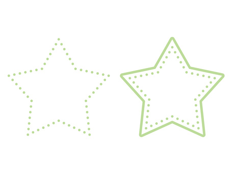 插图, 框架, 绿茵, 流行的, 