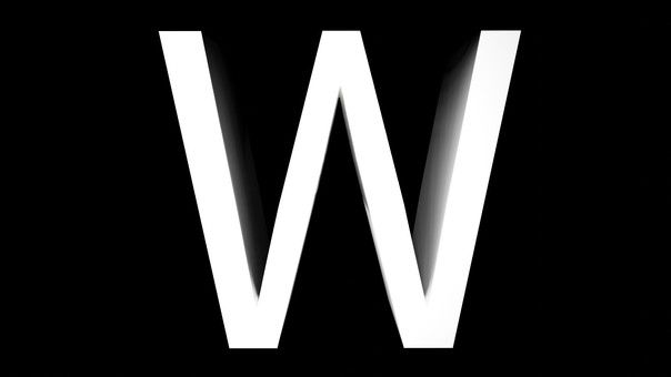 Luxury three-dimensional letters-W (1) (white), JPG and PNG Luxury three-dimensional letters-W (1) (white), text, alphabet, white, JPG and PNG
