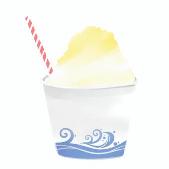 Shaved ice lemon flavor, , JPG và PNG