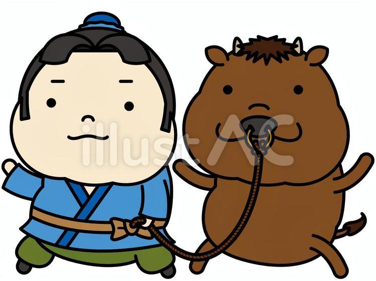 彦星さん 彦星,七夕,キャラクターのイラスト素材