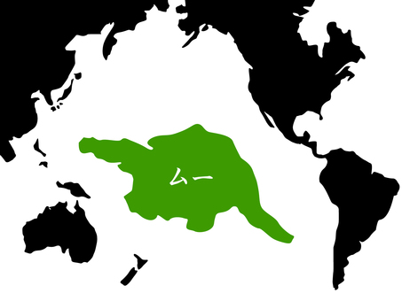 ムー大陸2 ムー大陸,ムー,古代,大陸,伝説,巨大大陸,古代文明,謎,太平洋のイラスト素材