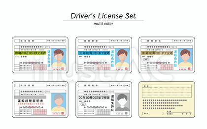 運転免許証　セット