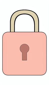 南京錠_padlock 南京錠,錠前,施錠,防犯,セキュリティのイラスト素材