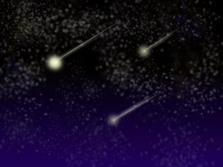 shooting star, shooting star, star, sky, JPG