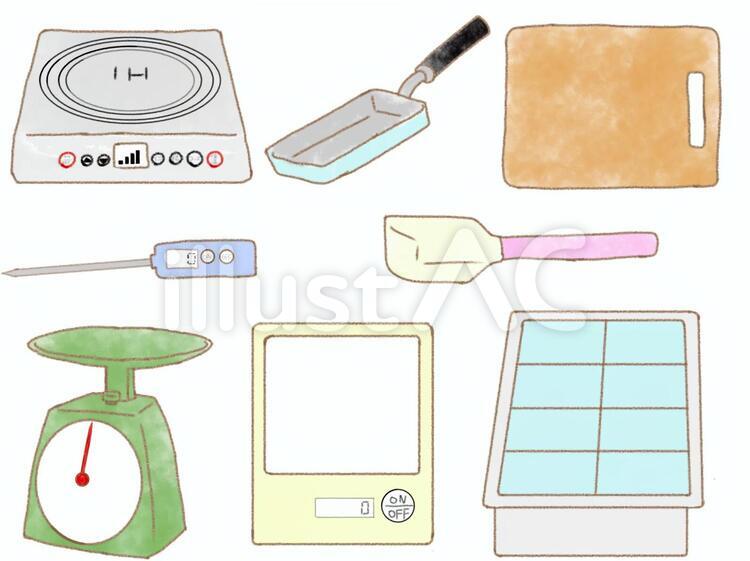 調理器具 調理器具,調理,台所のイラスト素材