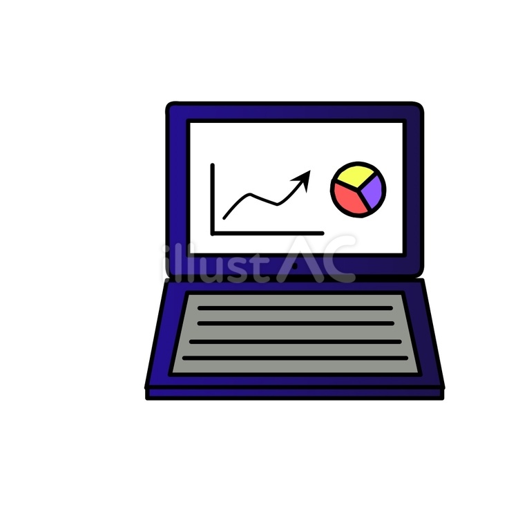 pc パソコン,ノートパソコン,pcのイラスト素材