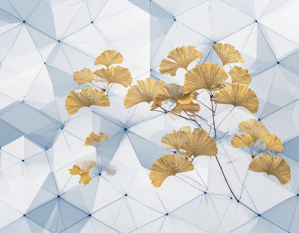 イチョウのテクスチャ