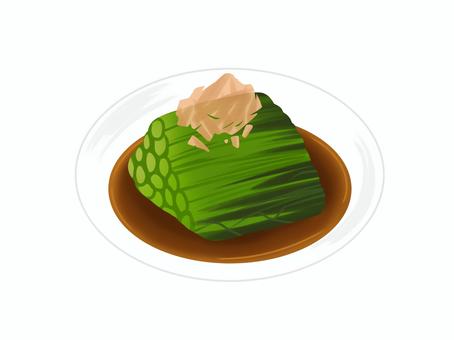 ほうれん草のお浸し ほうれん草のお浸し,ほうれん草,かつお節,和食,食べ物,手描き,フリー,素材,イラストのイラスト素材