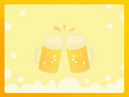 Cheers background with beer, , JPG