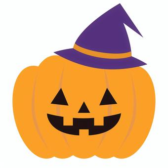 ハロウィンかぼちゃ帽子 帽子,ハロウィン,かぼちゃ,ハロウィーン,イベント,ハロウィーンパーティーのイラスト素材