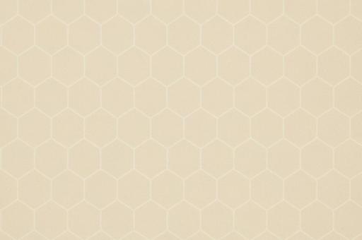 ベージュ・生成りのハニカム背景