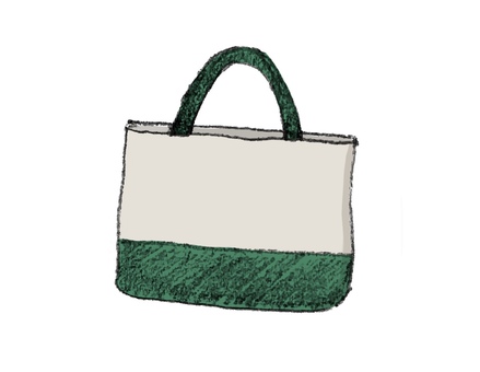 レッスンバック レッスンバック レッスンバック,幼稚園,入園,入学,小学校,入園準備,アイテム,グッズ,手提げ,手描きのイラスト素材