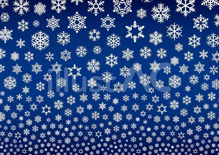 冬3d 雪の結晶,雪,結晶のイラスト素材
