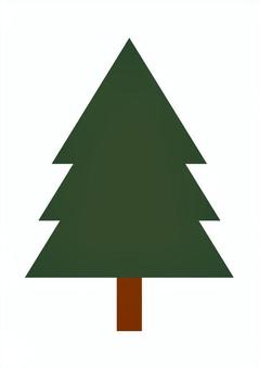 クリスマスツリー クリスマスツリー,木,針葉樹,植物,あしらいのイラスト素材
