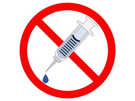 Illustration, syringe, forbidden, drug, 