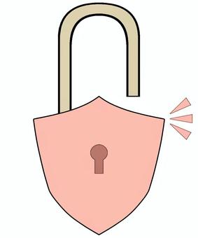 南京錠_padlock 南京錠,錠前,施錠,防犯,セキュリティのイラスト素材