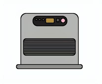 ヒーター　アウトライン ヒーター,暖房,冬,家電,暖かい,シンプル,アイコン,素材,あしらい,ワンポイントのイラスト素材
