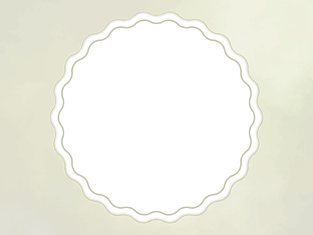 やわらかアイボリー波型フレーム やわらかアイボリー波型フレーム アイボリー,フレーム,背景,波型,柔らかい,優しい,ナチュラル,ふんわり,シンプル,上品のイラスト素材