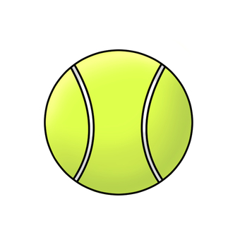 テニス テニス,ボール,スポーツ,体育の日,シンプル,体育のイラスト素材