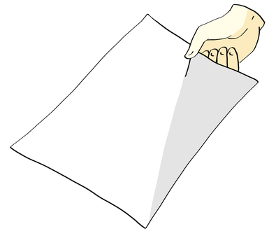 書類を渡す手 書類,ポーズ,手,渡す,紙,シンプル,人体,提出のイラスト素材