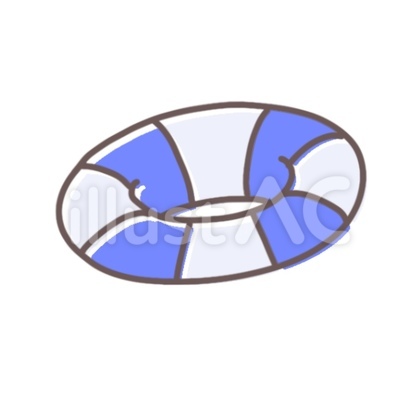 うきわ(青)