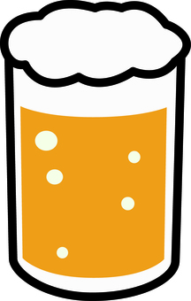 ビールです。 ビール,シンプル,居酒屋のイラスト素材