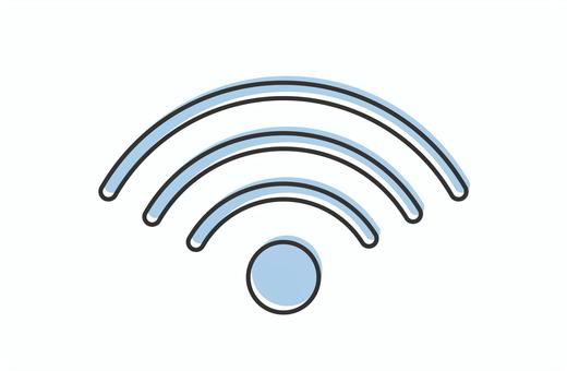 Wi-Fiアイコン wiーfi,アイコン,インターネット,飛ばす,電波,ワイヤレス,ネット,pc,スマホ,フリーのイラスト素材