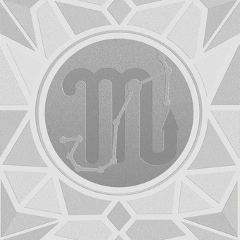 シームレスなモザイク蠍座　ｐ エンボス  さそり座,蠍座,星占い,ホロスコープ,占星術,12星座,宇宙,天体,天文,ギリシャ神話のイラスト素材