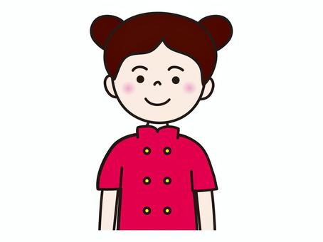 外国人5 人物,女性,外国人,東洋人,海外,人のイラスト素材