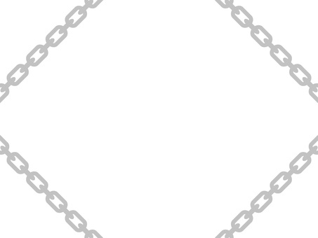 セキュリティ・鎖で囲まれたフレーム背景 フレーム,背景,鎖,チェーン,パターン,モノクロ,横,抽象的,シンボル,繋がりのイラスト素材