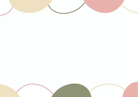 流体シェイプ上下線こみ2 背景,飾り,流体,流体シェイプ,バナー,ベース,フレーム,パステル,広告,チラシのイラスト素材