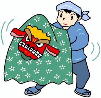 新年的插圖, JPG 和 PNG 新年的插圖, 舞獅, 新年的問候, 新年卡, JPG 和 PNG