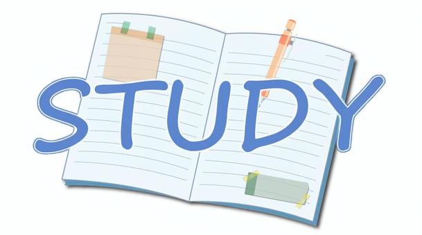 勉強のマーク 勉強,学習,受験,ノート,シャーペン,アイコン,マークのイラスト素材