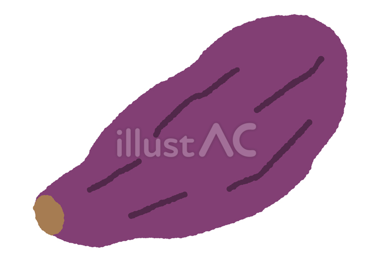 さつまいものイラスト さつまいも,芋,根菜のイラスト素材