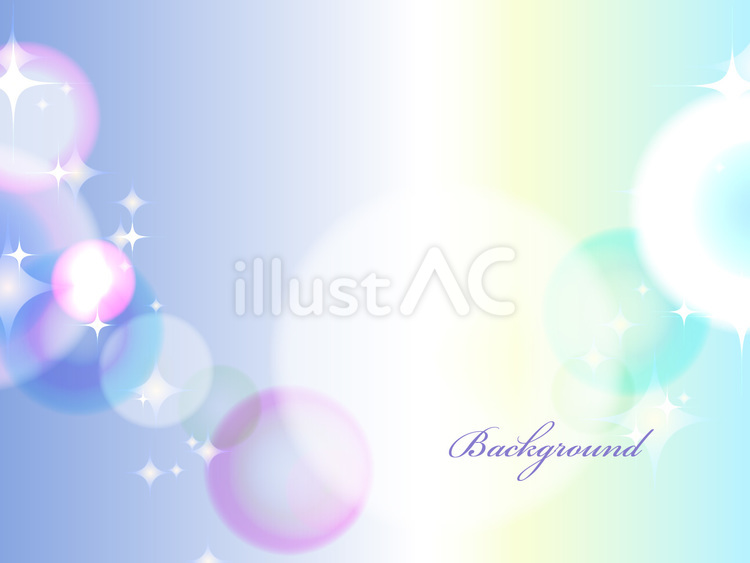 きらきらシャボン玉　水色 テンプレート,背景,壁紙のイラスト素材