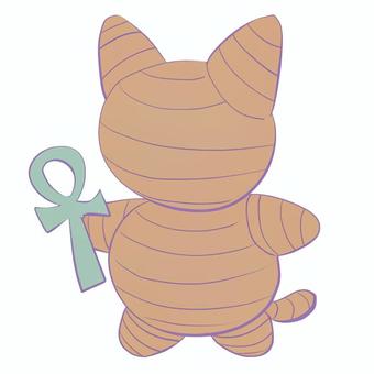 エジプト褐色猫耳 エジプト,猫耳,猫,かわいい,動物のイラスト素材