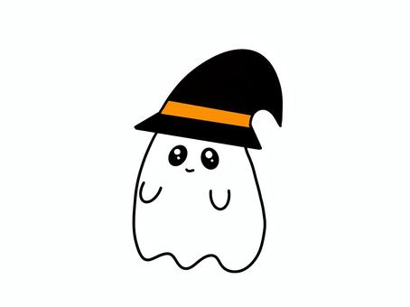 ハロウィンのおばけ2 ハロウィン,おばけ,１０月,ハロウィンイラスト,イベント,かわいい,ゾンビ,秋,幽霊,帽子のイラスト素材