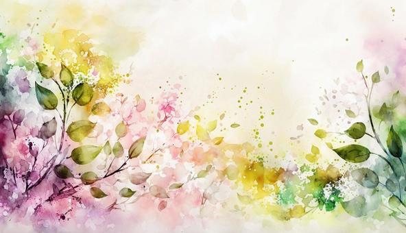 A beautiful background image with the image of spring, flower, petal, petal, JPG