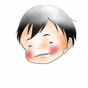 笑顔の赤ちゃん