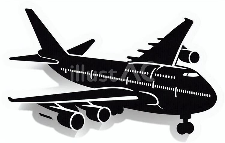 飛行機 飛行機,旅行,出張のイラスト素材