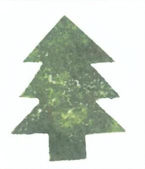 クリスマス 水彩,もみの木,手描き,飾り,クリスマスのイラスト素材